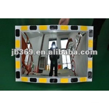 OUTDOOR CONVEX MIRROR,YELLOW-BLACK PMMA REFLECTIVE MIRROR